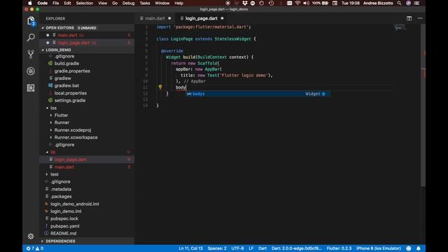 Flutter & Firebase Auth 01 - Intro + Create a new app + Stateless & stateful widgets смотреть онлайн