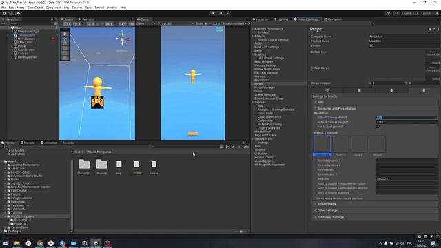Шаблоны для фиксации экрана в 16/9 или 9/16 в Unity 3D смотреть онлайн