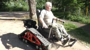 Кресло на гусеницах Часть 11