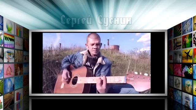 Харизматичный мужик жгет на гитаре. смотреть онлайн