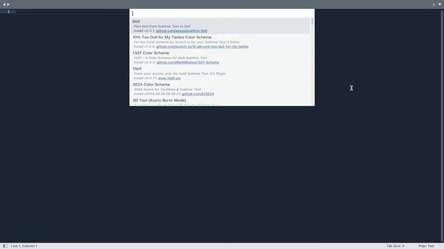 Как установить тему в sublime text 3 смотреть онлайн