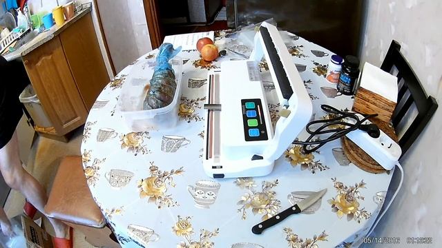 Вакуумный упаковщик Р-290. Распаковка, обзор, тест, косяки, недочёты. смотреть онлайн