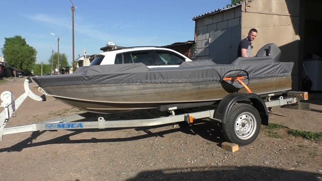 Чехол Виндбот 3.8 М. Windboat 3.8 M Тент для стоянки и транспортировки лодки. смотреть онлайн
