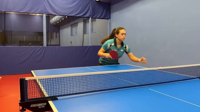 Как принять подачу маятник? Прием сложных подач в настольном теннисе. #настольныйтеннис #pingpong