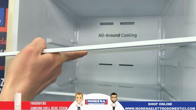 Frigorifero combinato Samsung NO FROST Space max inverter EcoFlex sabbia [ Recensione ] смотреть онлайн