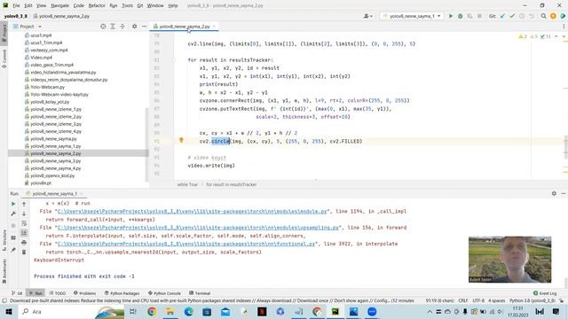 Yolov8 ve Opencv ile nesne tanımada kodu inceleme - Bölüm 3 - Nesne sayma смотреть онлайн