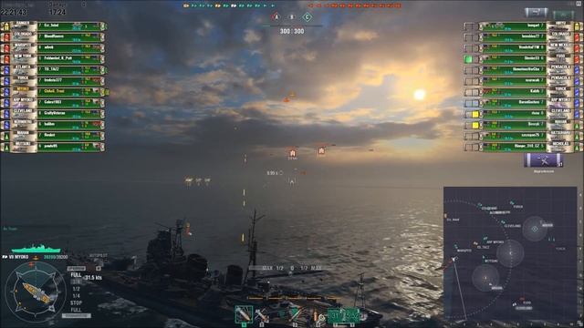 World of Warships - Torp Dodging - Eurobeat inclusive смотреть онлайн