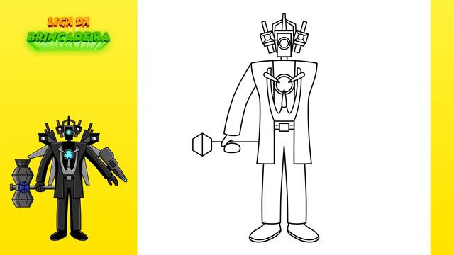 Como DESENHAR o TITAN CAMERAMAN UPGRADED - Como DIBUJAR a TITAN CAMERAMAN UPGRADED - Skibidi Toilet смотреть онлайн