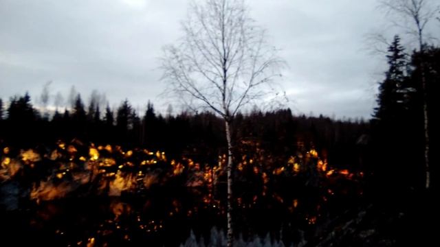 Рускеала. Мраморный каньон. Иллюминация смотреть онлайн