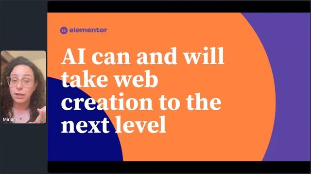 Next steps for AI in Elementor - Miram Schwab of Elementor - Word on the Future: AI for WordPress смотреть онлайн