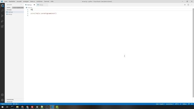 Python Lernen: 10 Minuten-Tutorial in Python3 für Anfänger смотреть онлайн