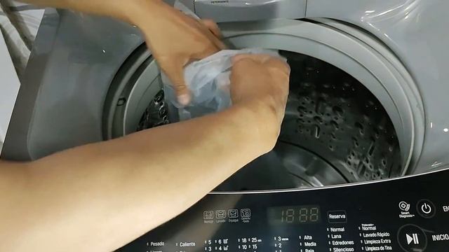 Unboxin de lavadora LG turbo drum con smart Inverter de 18 kilos