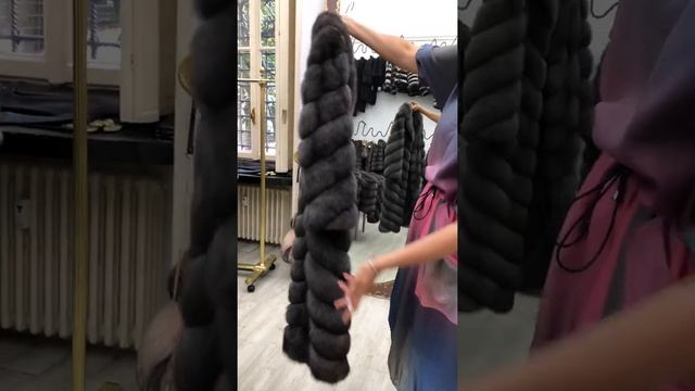 Шубы из баргузинского соболя Сильвер в Милане393341694865