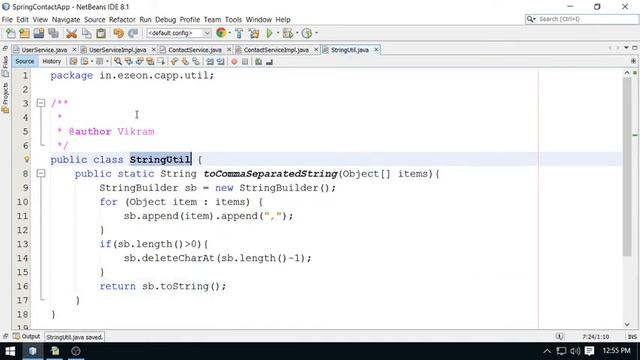 19-Spring MVC - Project Work | ContactService Implementation Biz Logic (Contact App)- By eZeon смотреть онлайн