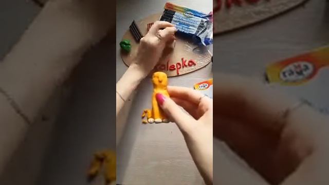 Фигурка Короля Льва из пластилина #лепка #пластилин #дисней #арт смотреть онлайн