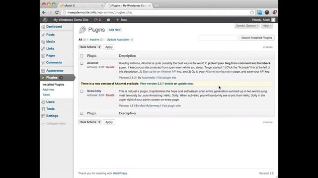 Wordpress Goldmine 4 - How To Update Wordpress To Latest Version смотреть онлайн
