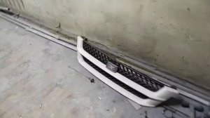 Как снять бампер toyota touring hiace