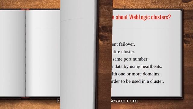 [Upadated] Oracle WebLogic Server 12c Administration I (1Z0-133) Certification Questions смотреть онлайн
