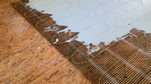 Электрический теплый пол на OSB плиту