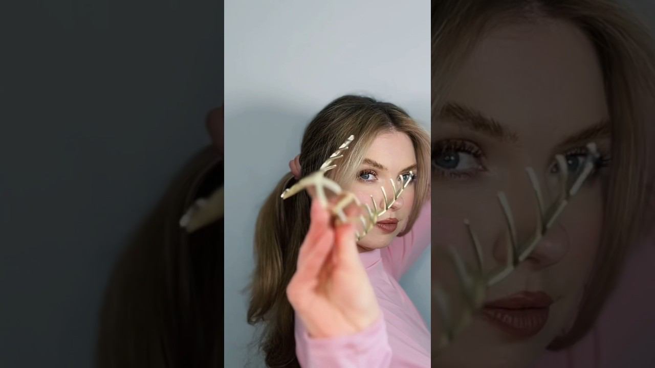 Прически с крабиком для волос #крабик #крабикдляволос смотреть онлайн