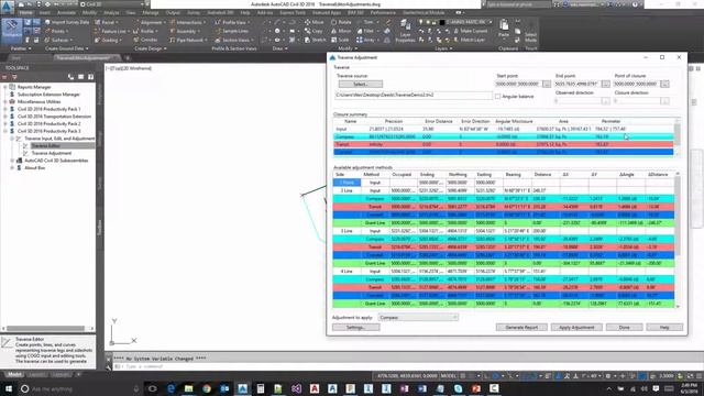 Exploring the Traverse Adjustment Tool in Civil 3D 2016 Productivity Pack 3 смотреть онлайн