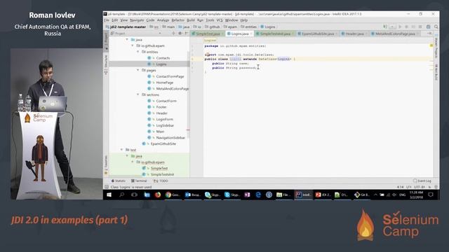 JDI 2.0 in examples, part 1 (Roman Iovlev, Russia) [RU] смотреть онлайн
