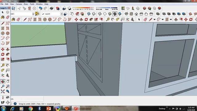 Part 2 Exterior design #Sketch-up 2019 software смотреть онлайн