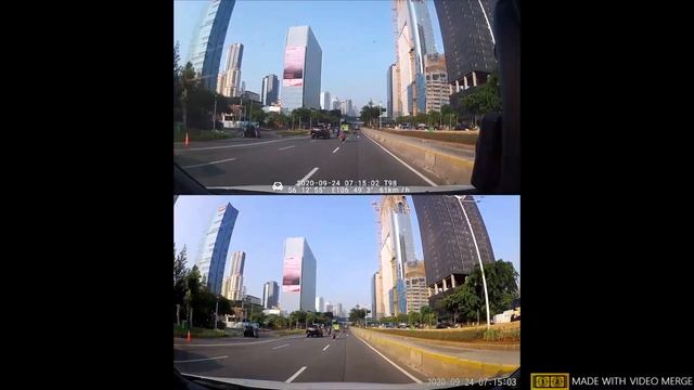 Lenovo V7 Pro 4G WiFi DVR (top) vs Yi Smart Dashcam (bottom) смотреть онлайн