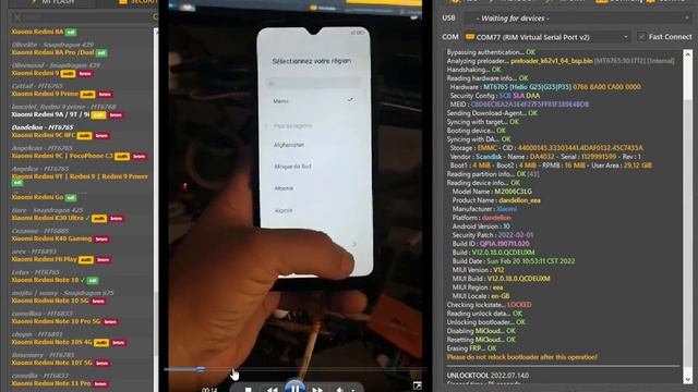 REDMI 9A RESET MI CLOUD. RESET FRP . UNLOCK TOOL смотреть онлайн
