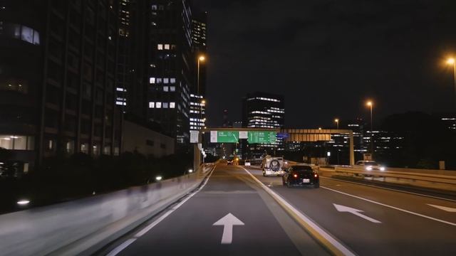 4K Night Drive On Tokyo Met. EXPWY [2023/5] Haneda To Shibuya