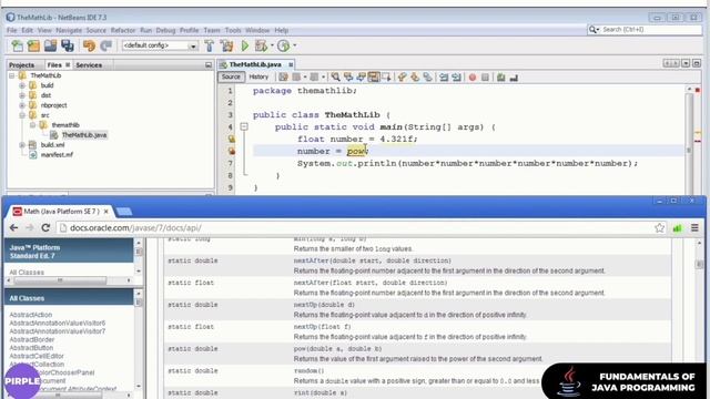 3 - Java (Math Functions) смотреть онлайн