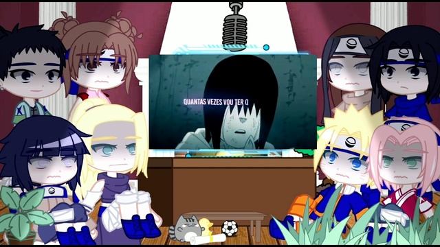 ??? Gennins De Konoha React Rap Do Nagato (Naruto Clássico) | @7minutoz