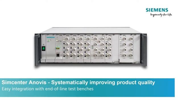 Simcenter Anovis End of Line Testing Booth Video смотреть онлайн