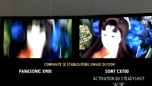 Stabilisateur d'image Power Hybrid+ du Panasonic X900 смотреть онлайн