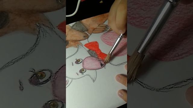 Рисую Мангл и Фокси (часть 2)?? смотреть онлайн
