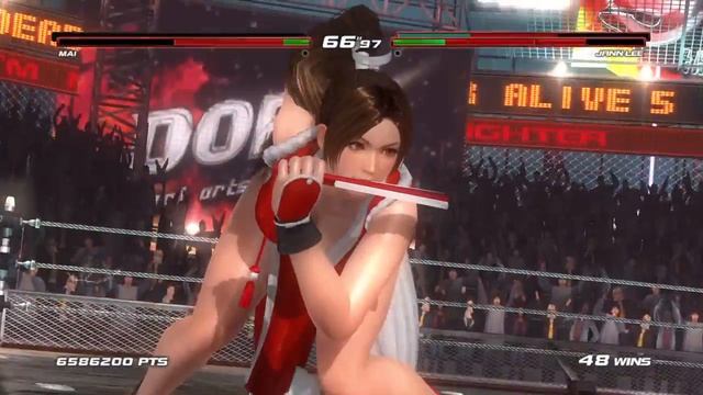 Dead Or Alive 5 Last Round: Mai And Phase 4 Tag Survival Legend 100 Wins смотреть онлайн