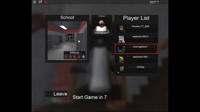 GRANNY MULTIPLAYER!?|ROBLOX GRANNY RP. смотреть онлайн