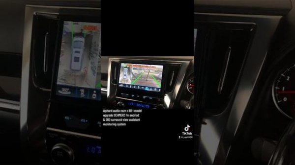 Alphard audio Nszn-Z68T wireless CarPlay android auto 360 surround panorama