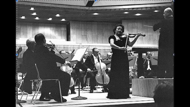 Erica Morini, Charles Munch,  Beethoven Violin Concerto 1962 Live