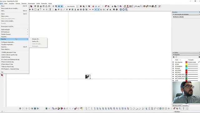 Como nivelar DWG no SketchUp? Sem Plugin смотреть онлайн