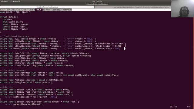Red And Black Tree Implementation In C Part 3 : Writing Double Rotations смотреть онлайн
