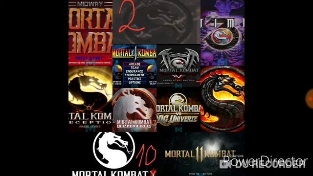 Все части-Mortal Kombat-с 1 по 11.