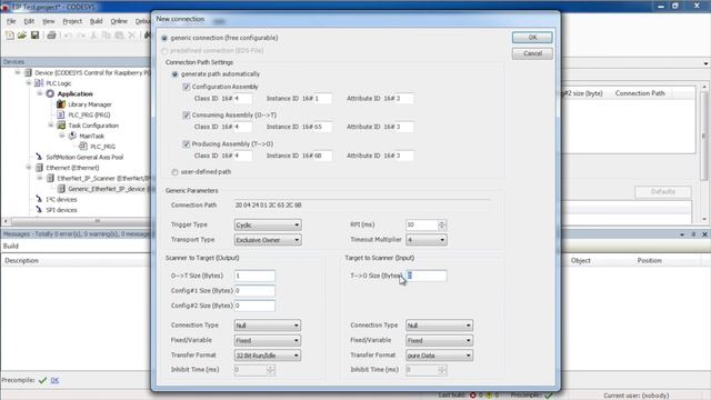 Raspberry Pi Codesys w/ Ethernet/IP Coupler смотреть онлайн