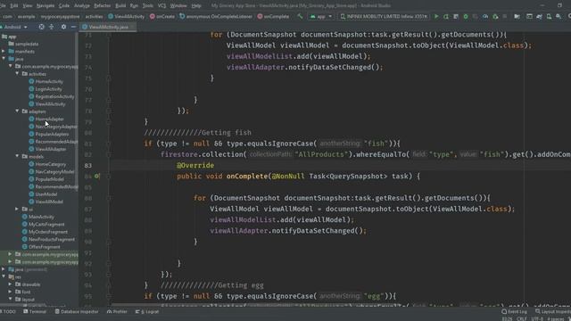 All Categories | RecyclerView OnClickListener | Pass Data From Fragment to Activity | Grocery App смотреть онлайн