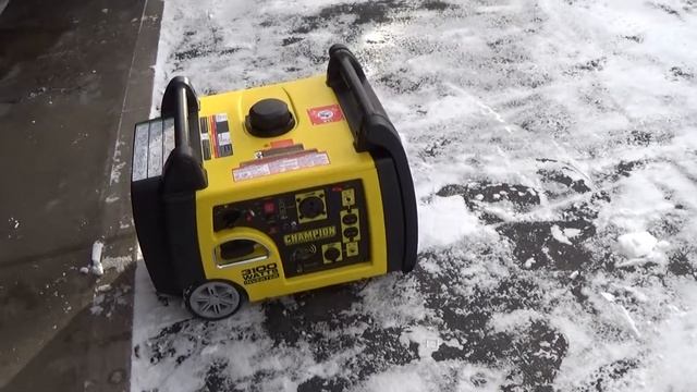 Champion Inverter Generator 3100w, Cold Start With Remote Control ,10f
