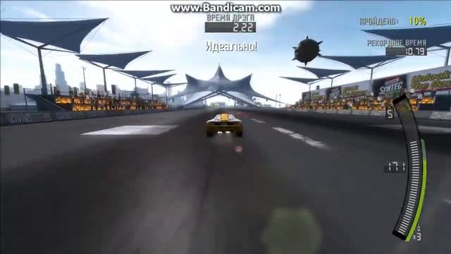 Need for Speed: ProStreet Чикагский аэродром драг 1/4 на McLaren F1 смотреть онлайн