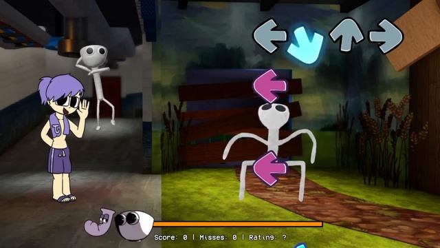 New Rainbow Friends In Real Life VS Rainbow Friends Plush ? FNF New Mod (Roblox Rainbow Friends) смотреть онлайн