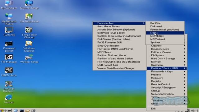 Repair Infected Master Boot Record (MBR) смотреть онлайн