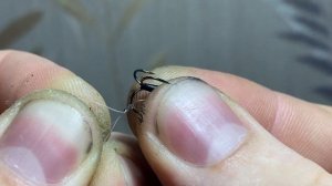 Как привязать мормышку «чертик»