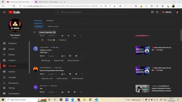 Sunday meetup & chatting with subscribers | UI Gems Tamil смотреть онлайн